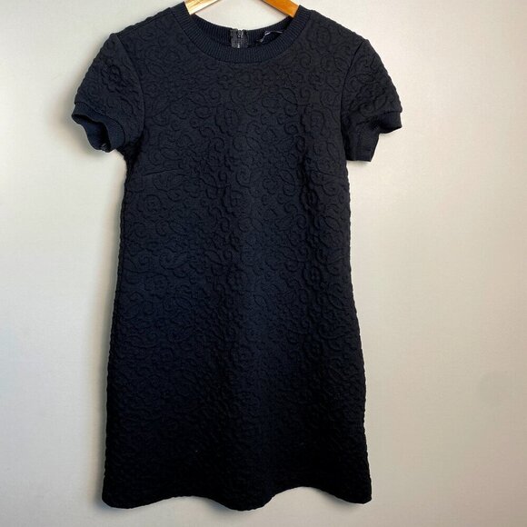 Zara Black Textured Dress - Picture 1 of 11